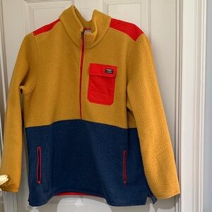 LL Bean Colorful women’s Fleece Pullover